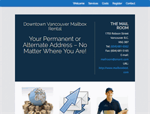 Tablet Screenshot of mailboxbest.com